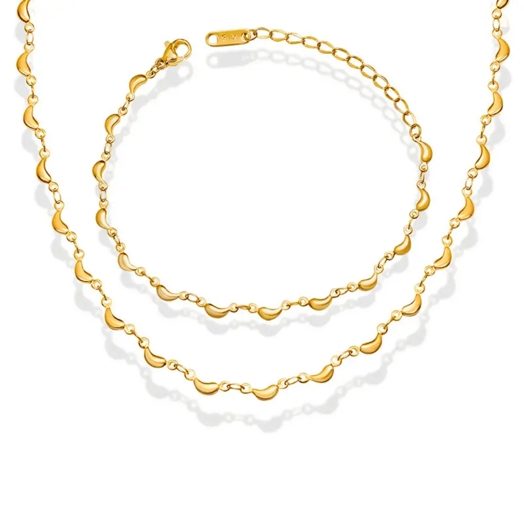 Porechi Minimal Gold Bracelet❤️