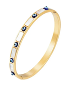 Kavi Evil Eye Gold Cuff