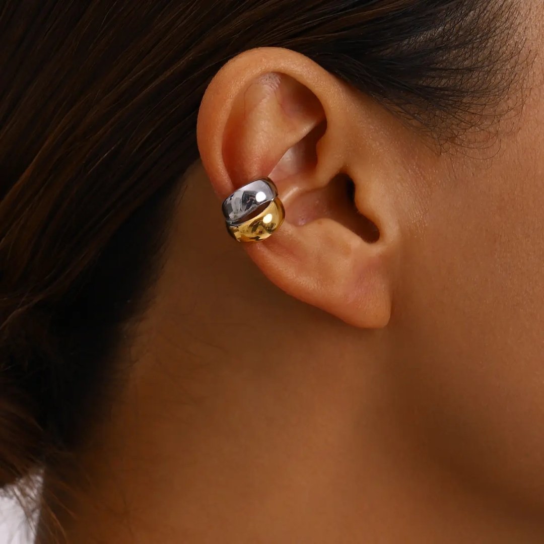 Yva Dual Colour Earcuff