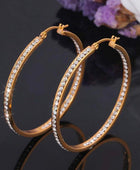 Ruois Big Diamond Hoops