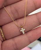 Holy Christi Cross Diamond Necklace