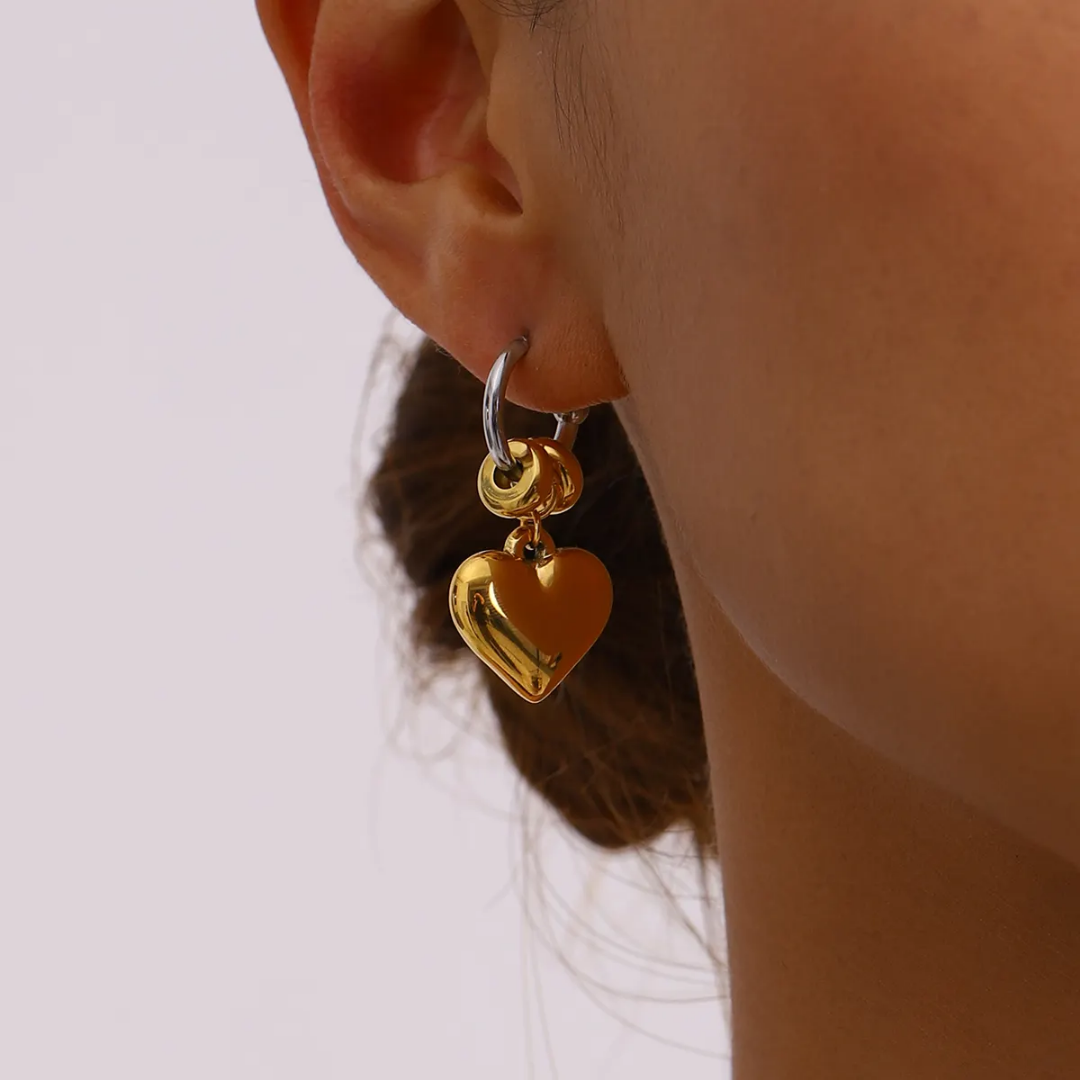 Undefined Asymmetrical Dual Earrings✨