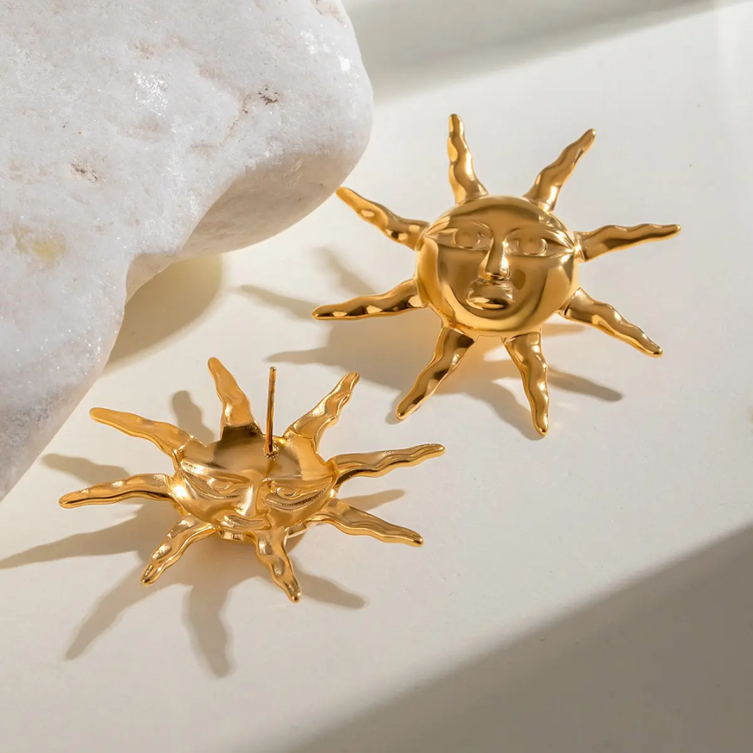 Westi Sun Statement Earrings