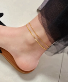 Lelia Double Sleek Anklet✨