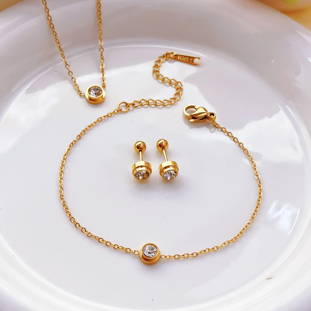Dainty Mohi Diamond Set