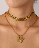 Picasso Coins Gold Choker❤️
