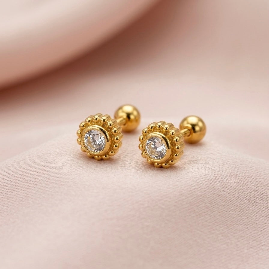 Ivasa Round Ball Back Studs