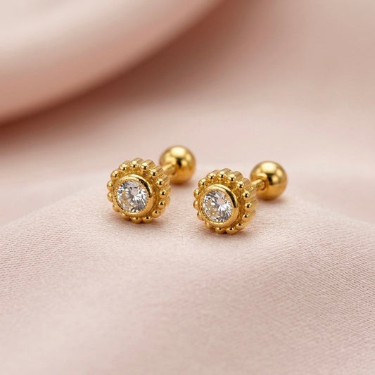 Ivasa Round Ball Back Studs