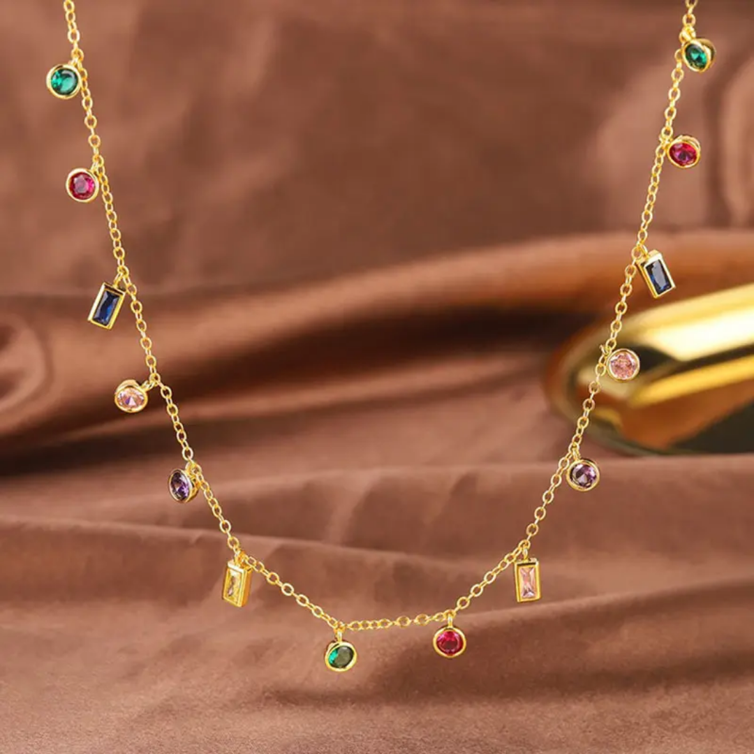 Musini Multicolour Charm Necklace