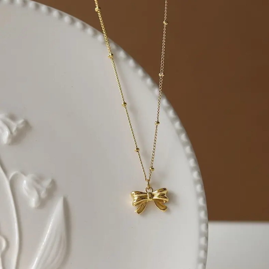 Maya Bow Necklace