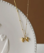 Maya Bow Necklace
