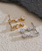 Eiffany Dainty Diamond Earrings
