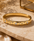Leina Stars Gold Cuff