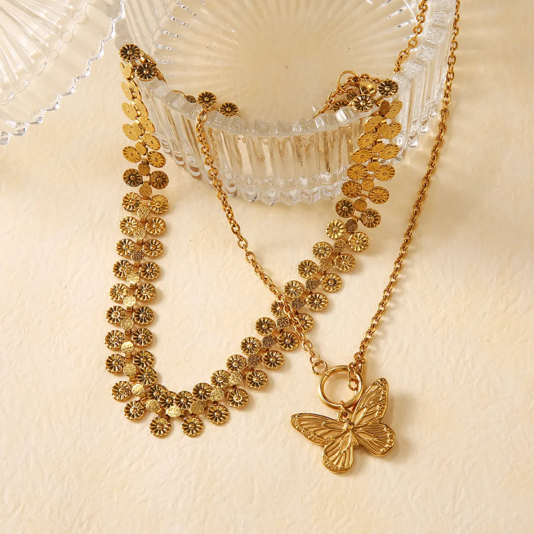 Picasso Coins Gold Choker❤️