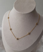 Veeni Flower Diamond Necklace