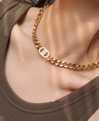 DD Chunky Gold Necklace