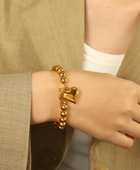Givai Heart Ball Bracelet
