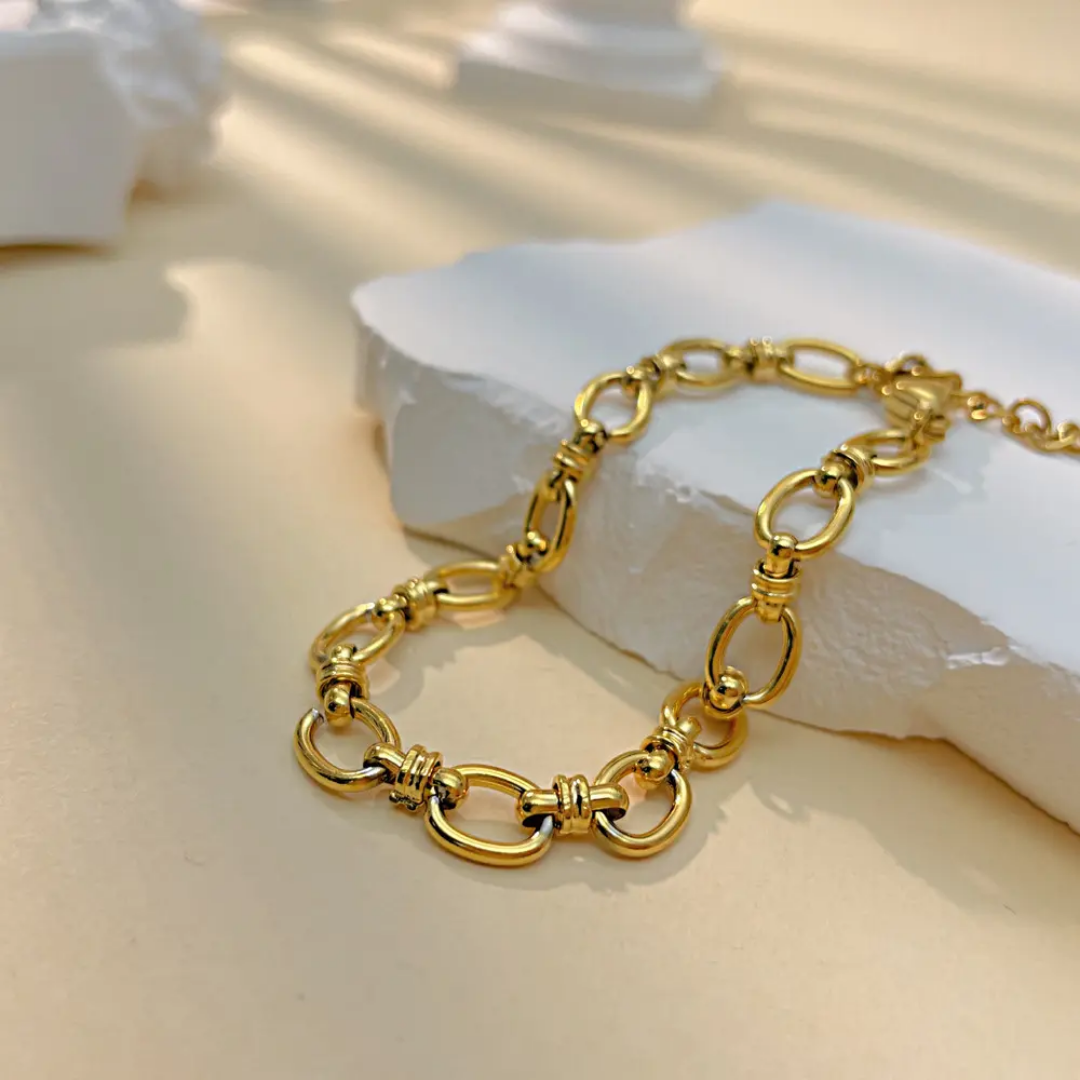 Abelli Linked Gold Bracelet✨