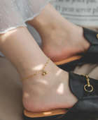 Gleam Balls Gold Anklet