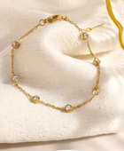 Minimal Demi Stone Bracelet