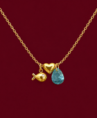 Fish Charms Bluey Necklace
