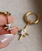Jubilna Starlight Gold Earrings✨