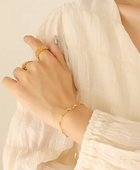 Porechi Minimal Gold Bracelet❤️