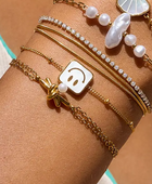 Kevin Knot Pearl Dainty Bracelet