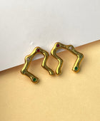 Genie Heart Hollow Earrings