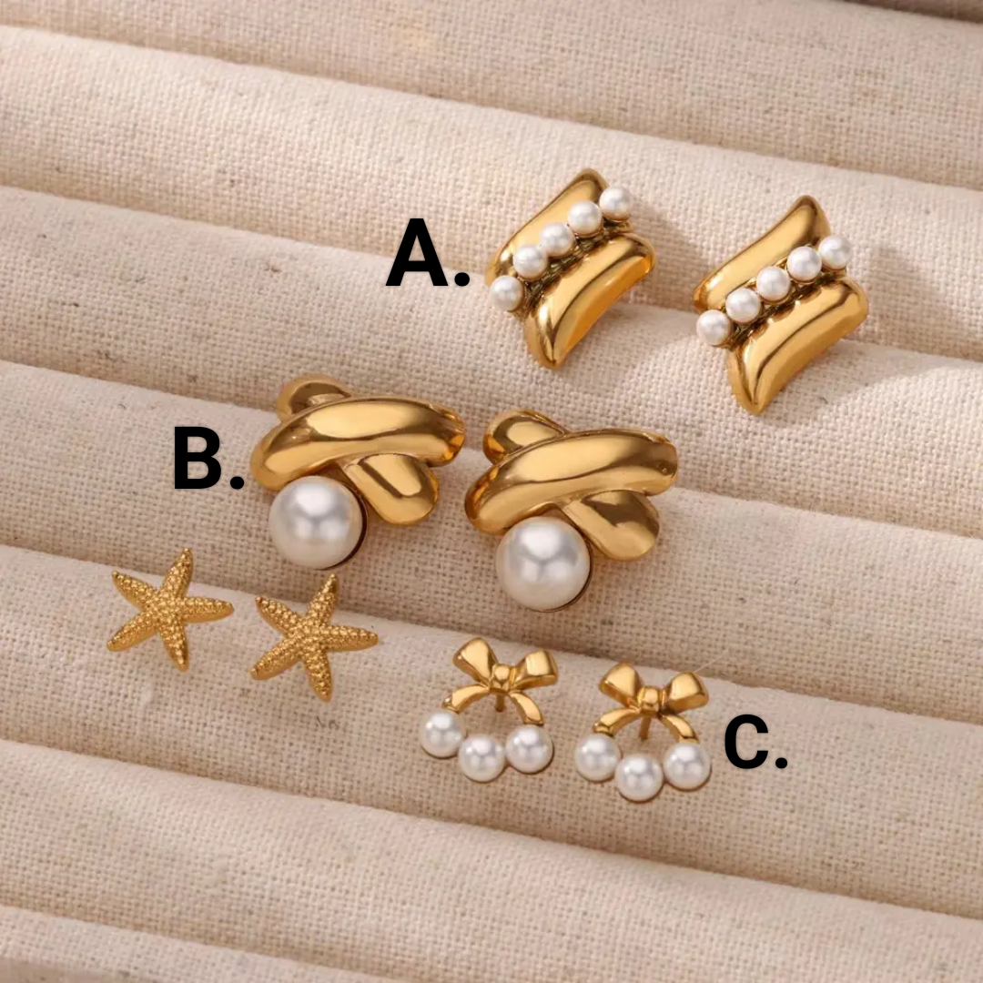 Olai Pearl Statement Studs