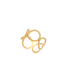Circle Hollow Gold Ring