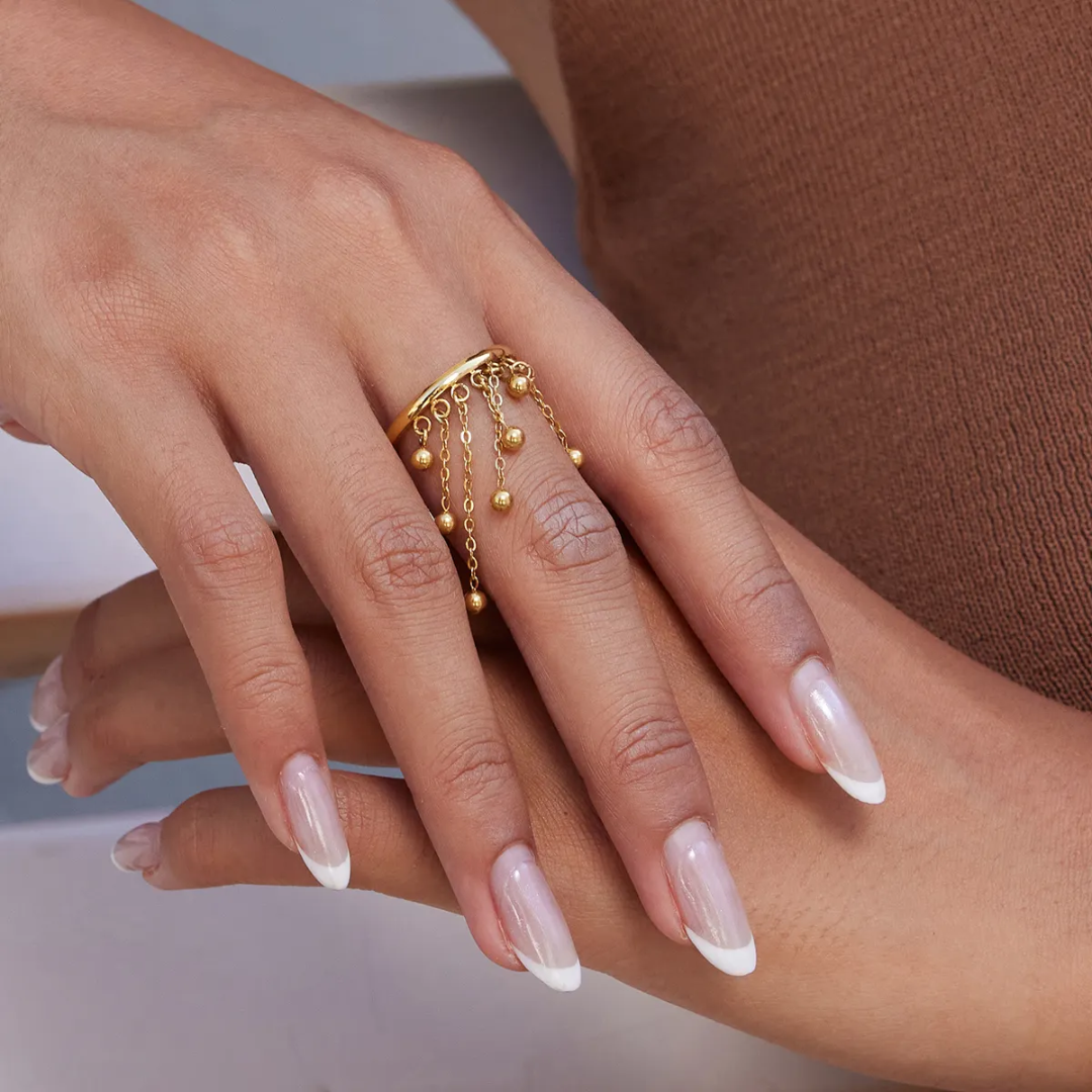 Carli Hanging Unique Rings