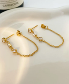 Montana Hanging Diamond Earrings