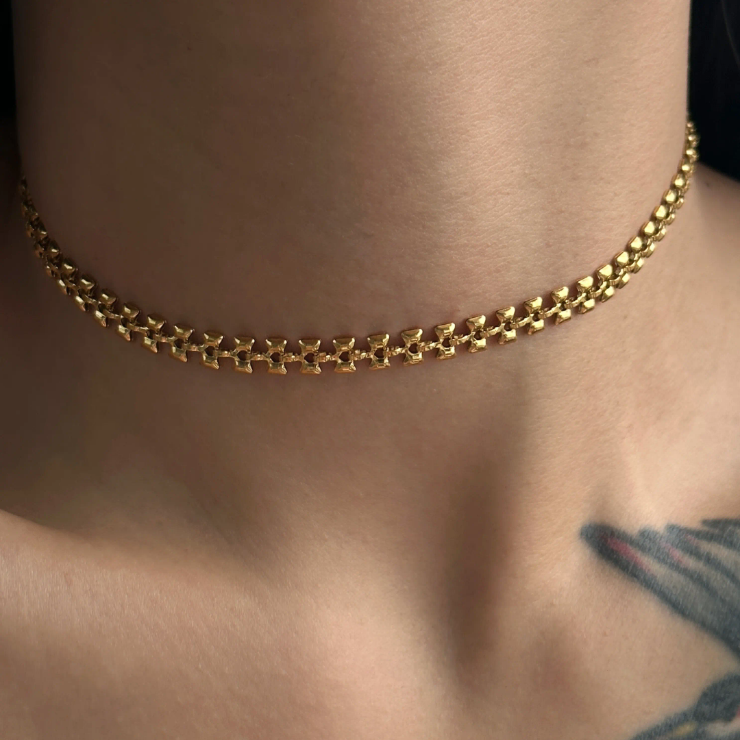 Vinnie Square Geometrical Necklace✨