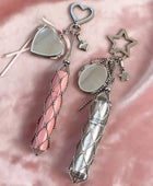 Soft Girlie Lipstick Holder Keychain