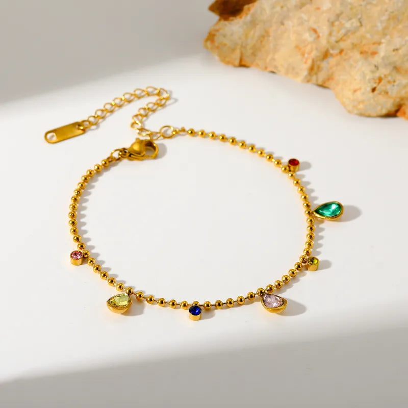 Genia Multicolour Drop Bracelet