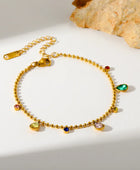 Genia Multicolour Drop Bracelet