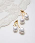 Dezi Pearl Cherries Earrings