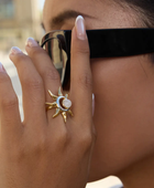 Giving Shine Sun Statement Ring