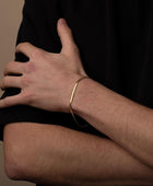 Herringbone Gold Bracelet