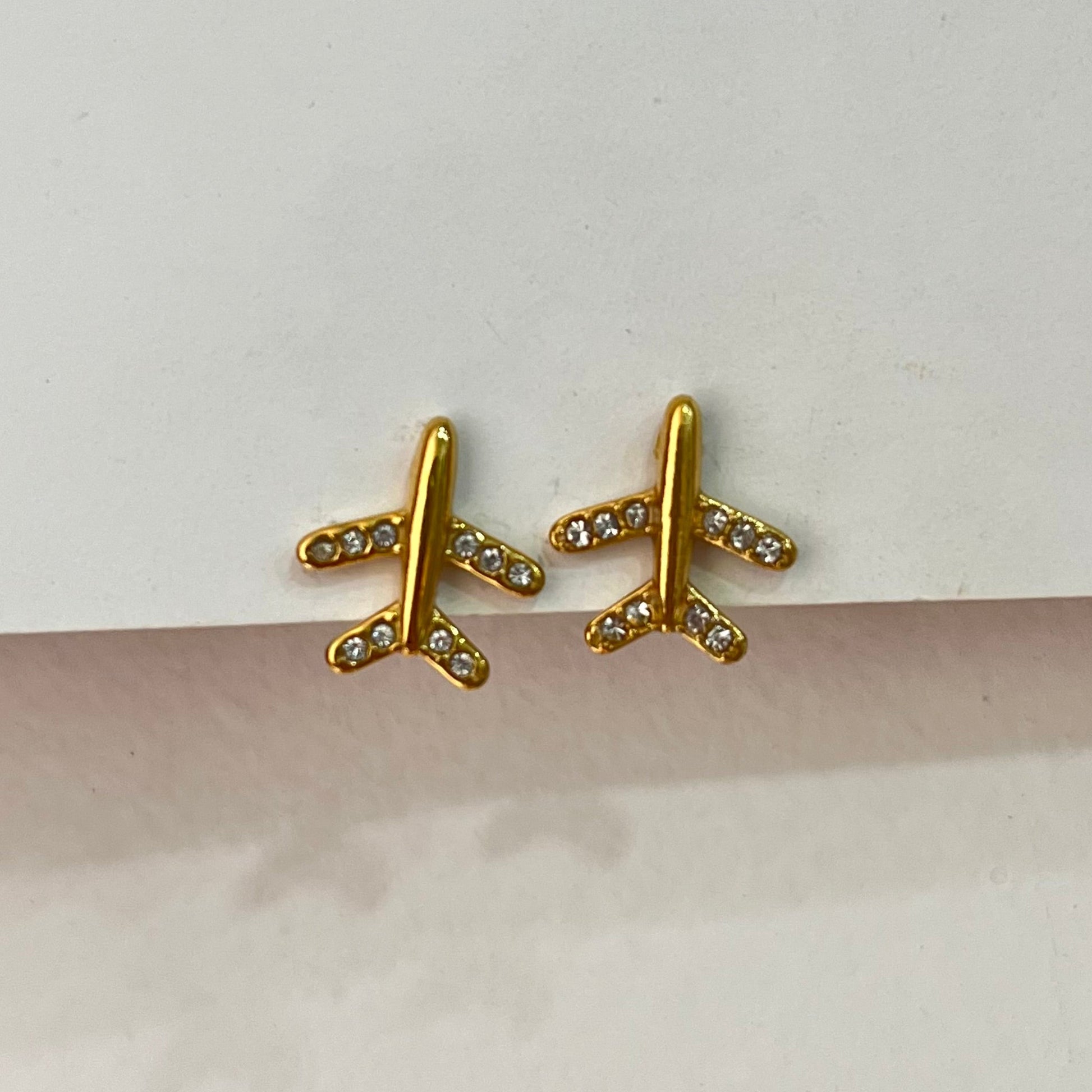 Fly High Gold Studs