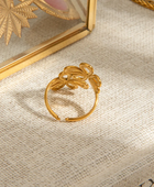 Wezi Flower Gold Ring