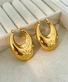 Fiona Statement Star Hoops