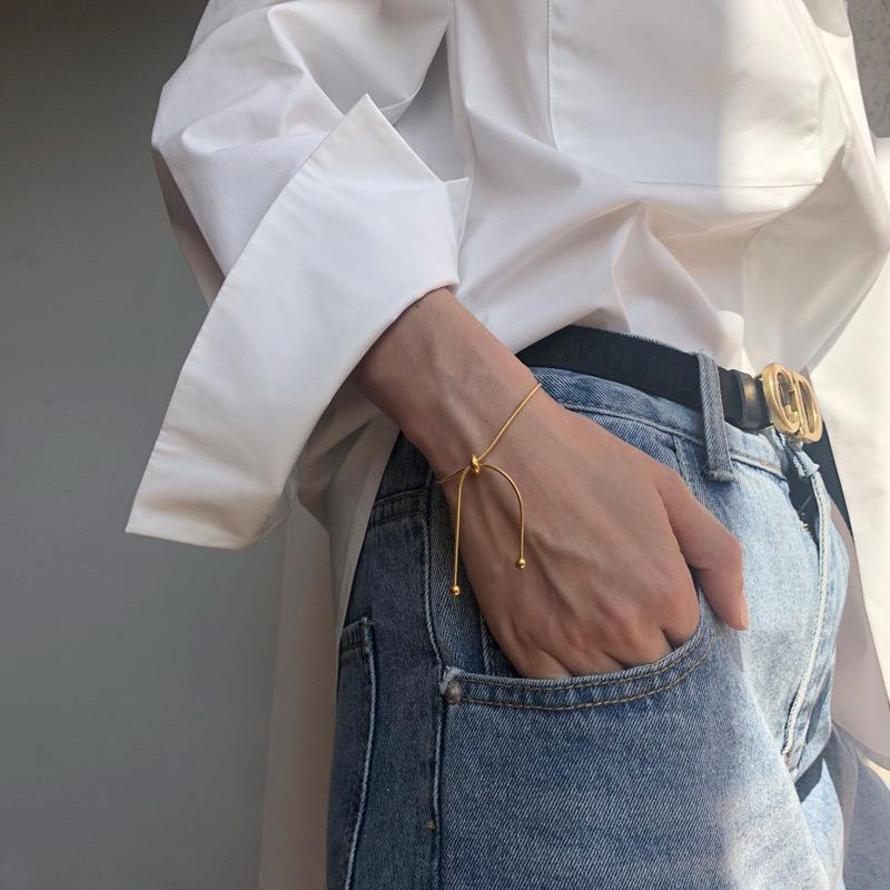 Hanging Ball Dainty Bracelet