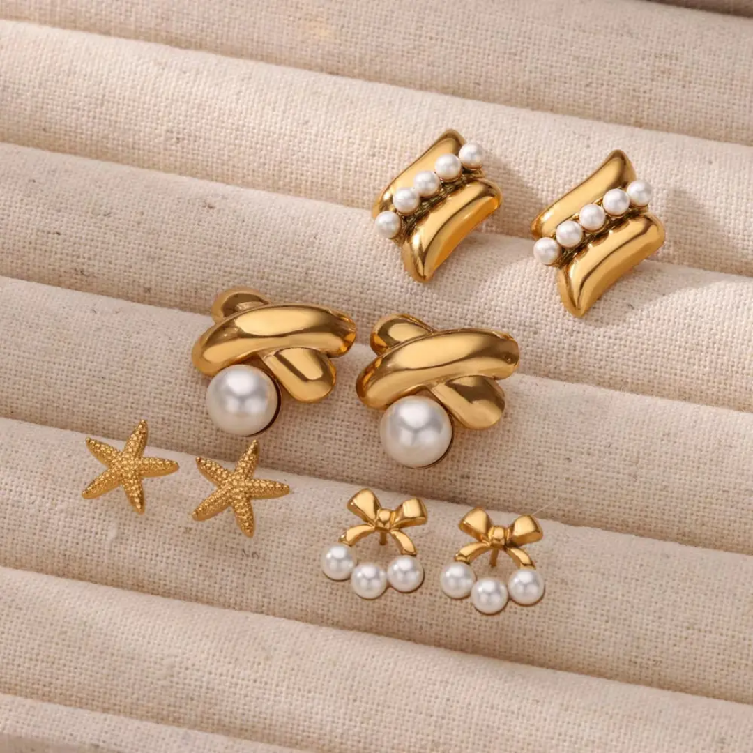 Olai Pearl Statement Studs