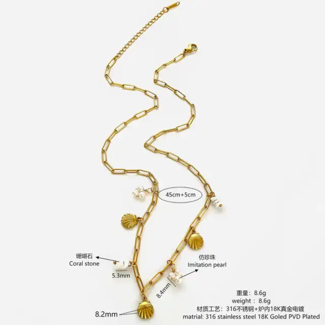 Halon Beachy Charms Necklaces