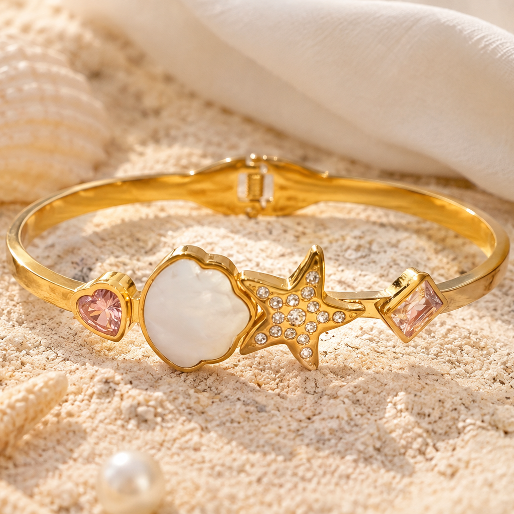 Frozi Shell Beachy Cuff
