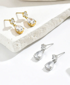 Oshi Drop Diamond Studs