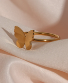 Rubie Butterfly Gold Ring✨