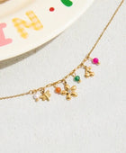 Charlotte Flowers Gold Bracelet